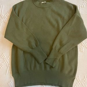 A&F Luxeloft Oversized Crew Sweater